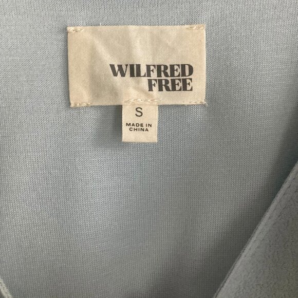 ARITZIA Wilfred Free Light Blue Mini Summer Slip Dress US S - Picture 8 of 10